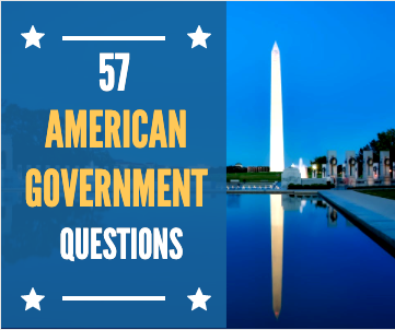 washington monument, 57 american government questions
